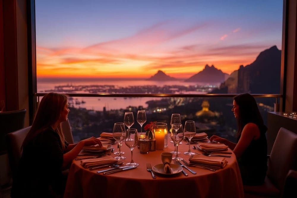 Fine dining with Cape Town views